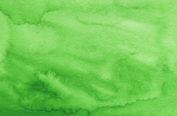 istock Abstract green watercolor gradient background texture. Hand painted backdrop for your beautiful design 1349624224