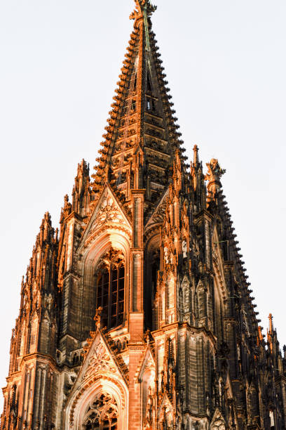 istock Cologne Cathedral in the evening sun 1349625926
