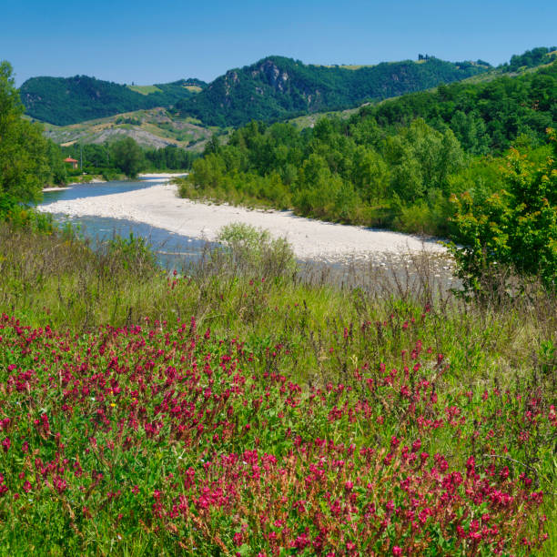 istock Rural landscape near Pavullo nel Frignano, Emilia-Romagna. 1349652916