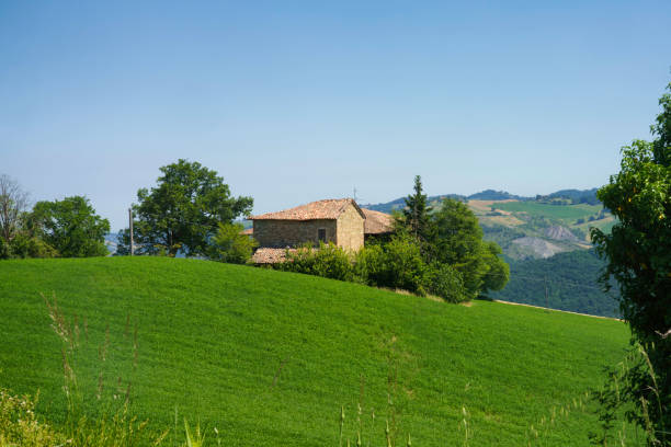 istock Rural landscape near Pavullo nel Frignano, Emilia-Romagna. 1349655021