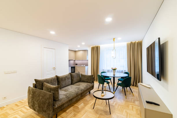 istock Modern and stylish apartment 1349656140