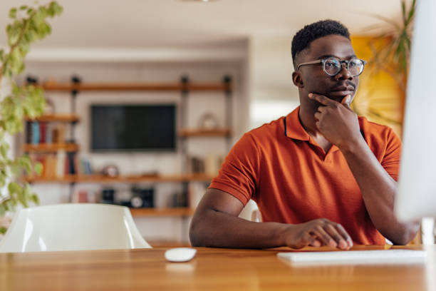 istock Adult man, creating something new for work. 1349661879