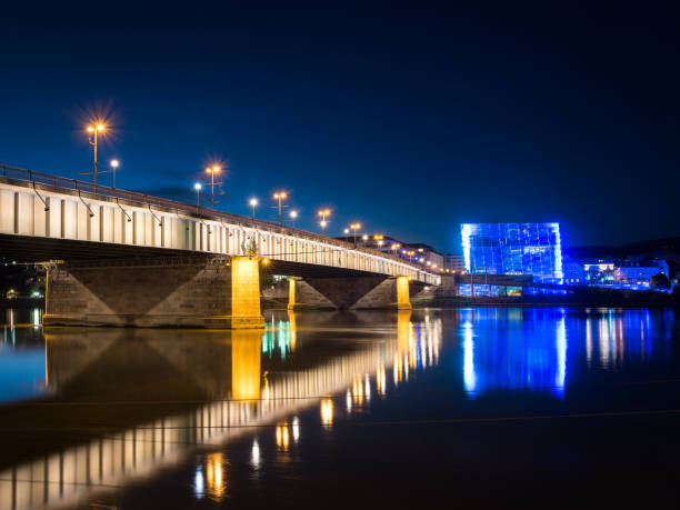 Ars Electronica Center, Linz Ars Electronica Center, Linz linz austria stock pictures, royalty-free photos & images