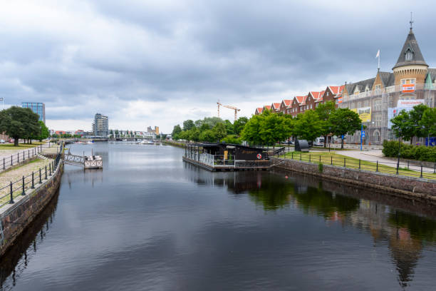 gavle town szwecja lato 2021. - norrland zdjęcia i obrazy z banku zdjęć