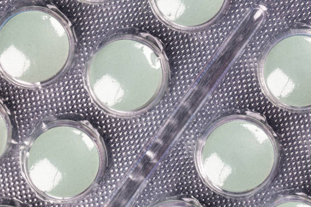 istock Close up of pills in blisters. 1349669973