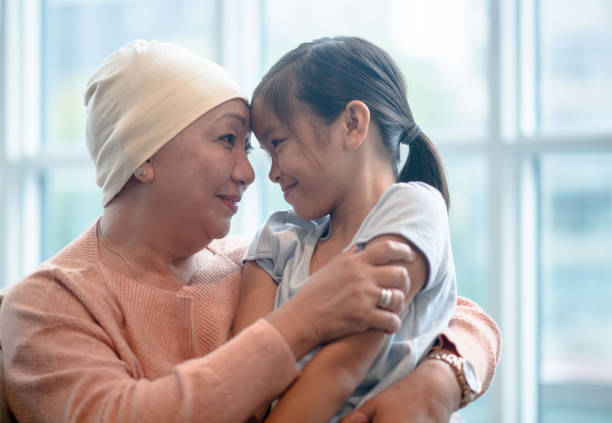 istock Face-to-Face With Grandma as she Fights Cancer 1349670268