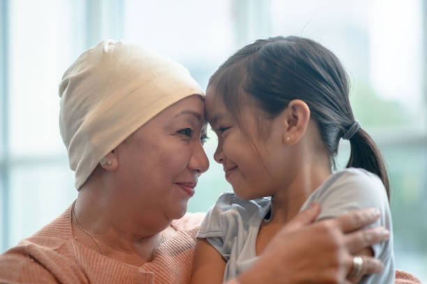 istock Face-to-Face With Grandma as she Fights Cancer 1349670273
