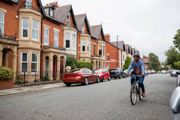istock Riding Through the Residential District 1349671500