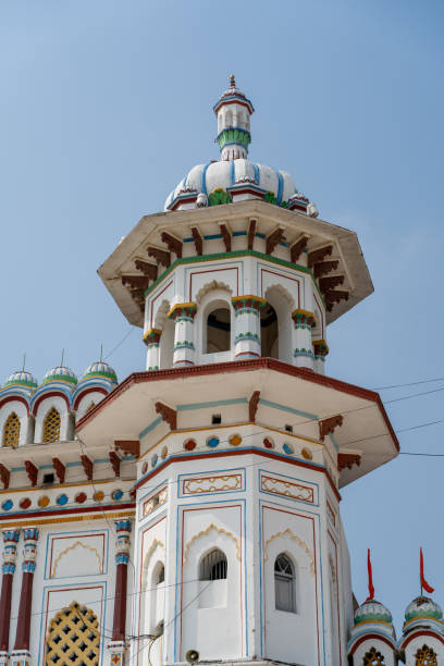 janaki mandir hindu temple domes - janaki mandir zdjęcia i obrazy z banku zdjęć