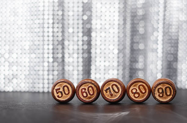 istock wooden numbers on a silver background for sale 1349682475