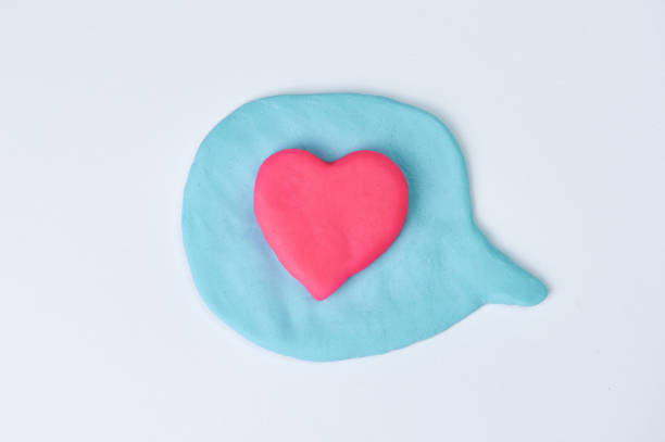 istock blue speech bubble with pink heart inside on white background 1349688715