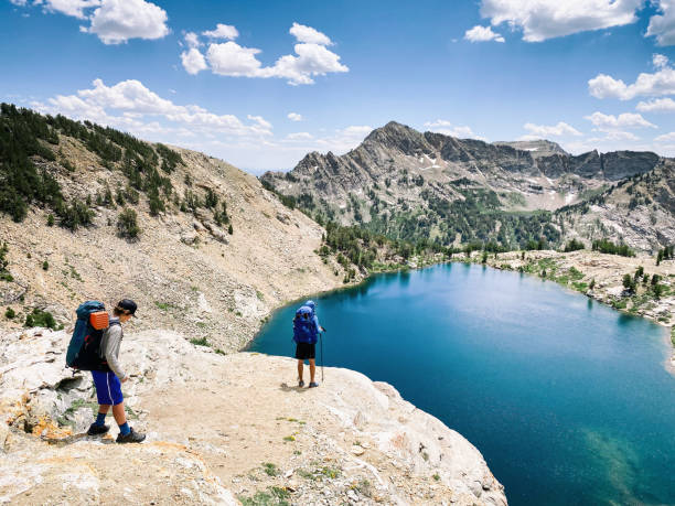 istock Beautiful adventures hiking in the Ruby Mountains of Nevada 1349696018