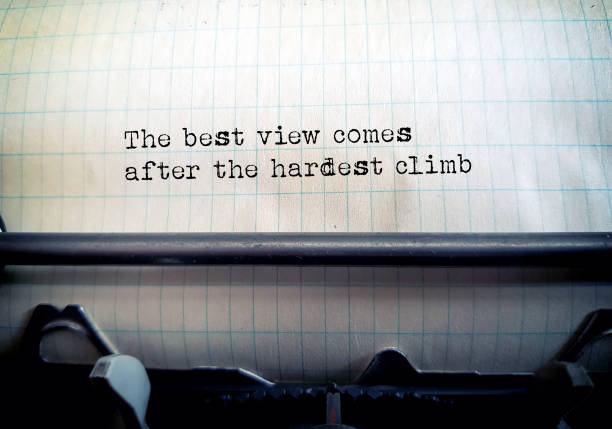 istock The best view comes after the hardest climb 1349706054