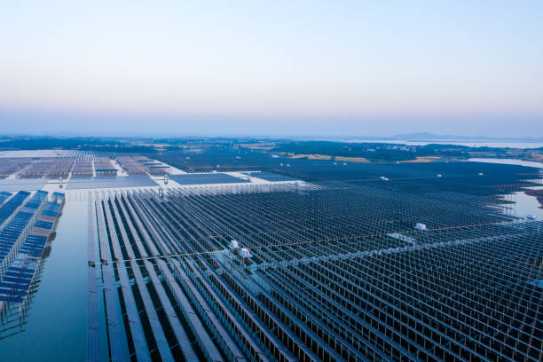 istock Large-scale photovoltaic power station 1349710729