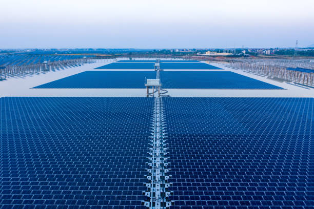 istock Large-scale photovoltaic power station 1349710774
