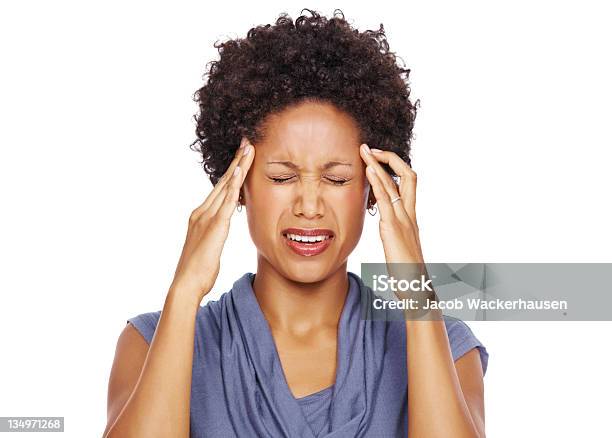Oh My Aching Head Stock Photo - Download Image Now - Adult, Adults Only, African Ethnicity