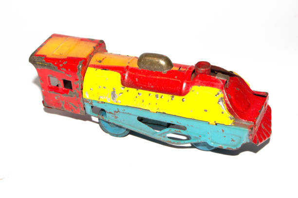 istock A Vintage Tin Plate Toy Train On White Background 1349714441