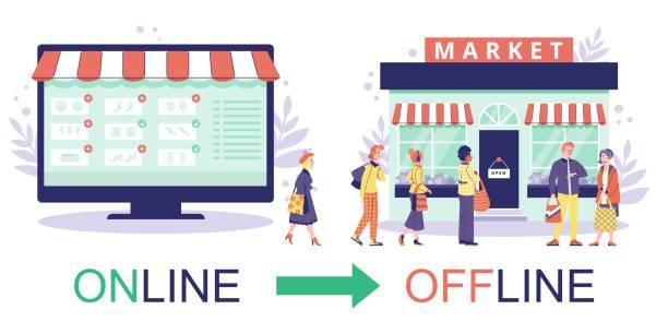 Offline Stoe Offline Store Illustrations, Royalty-Free Vector Graphics & Clip Art ...