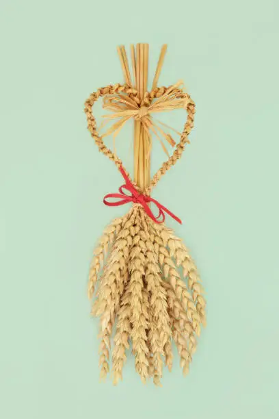 Photo of Corn Dolly Symbol of Pagan Fertility Harvest