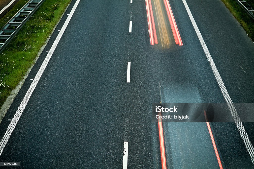 Circulation routière sur l'autoroute, de vitesse et de mouvement flou - Photo de Abstrait libre de droits