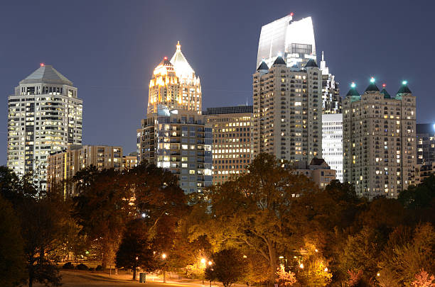 istock Midtown Atlanta from Piedmont Park 134975925
