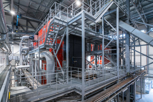istock Biofuel boiler house 1349771258