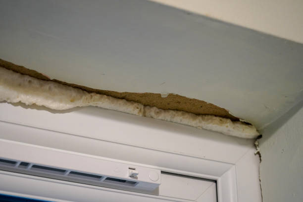 istock Close up of damage around a window frame 1349775093
