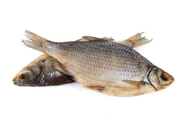 istock dry dried fish isolated on a white background 1349783755