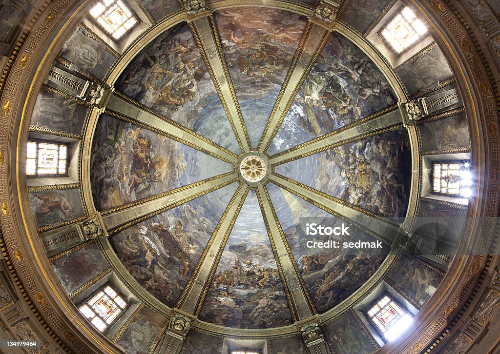 Mailand-Kuppel von San Sebastiano church - Lizenzfrei Architektur Stock-Foto