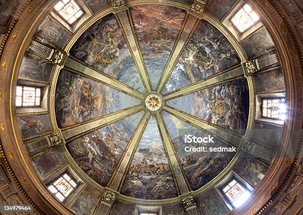 Milãocúpula Da Igreja De San Sebastiano - Fotografias de stock e mais imagens de Arquitetura - Arquitetura, Catolicismo, Cultura Italiana