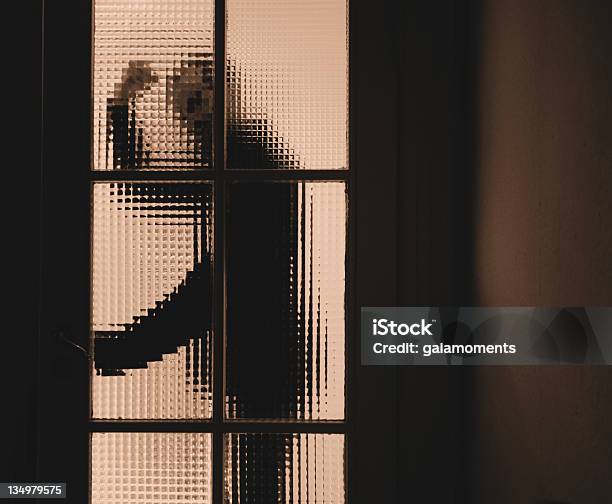 Domestic Violence Stock Photo - Download Image Now - Domestic Violence, Door, Fist