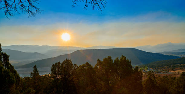 istock Sunrise Over Cimarron Ridge Colorado. 1349803727