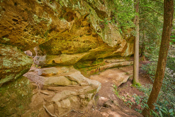 istock Rock Shelter, Red River Gorge  KY. 1349804136
