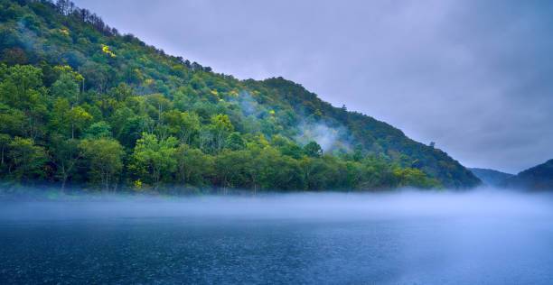 Rainy Weather on the Little Tennessee River.