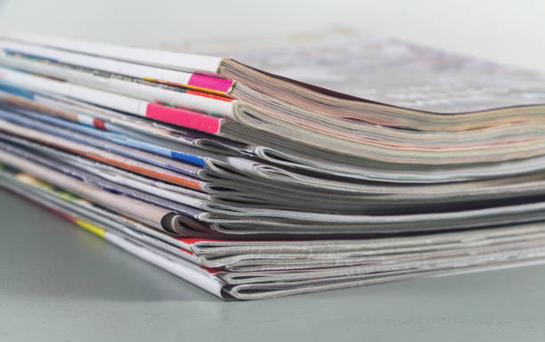 istock Pile of magazine 1349806939