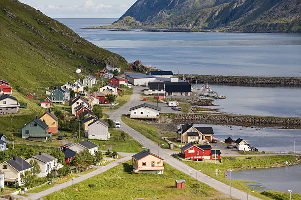 istock small norwegian fisher's village 134981385
