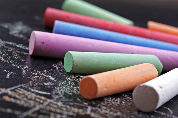 istock Colorful sticks of chalk 134981777
