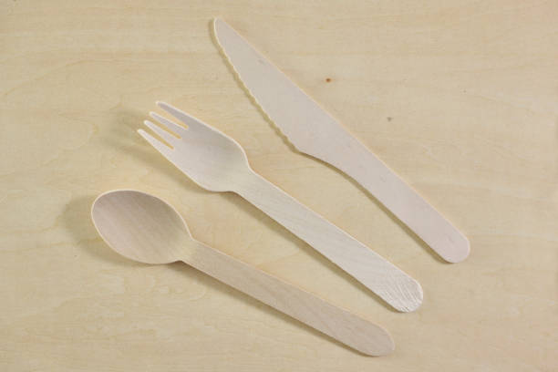istock Wooden Cutlery 1349871760