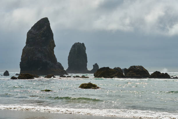 Haystack Rock at Cannon Beach Oregon