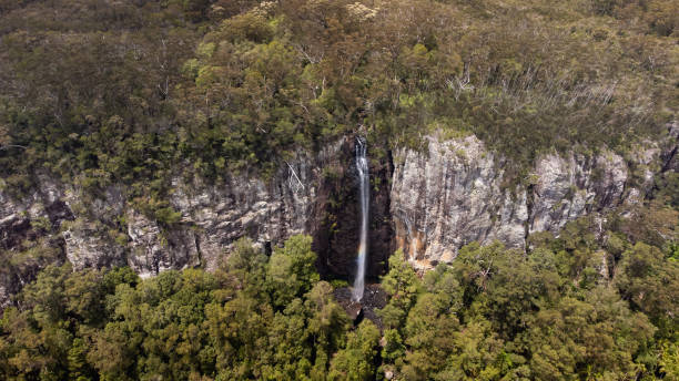 istock Rainbow captured in Rainbow Falls, Springbrook NP near Gold Coast, Australia 1349872980