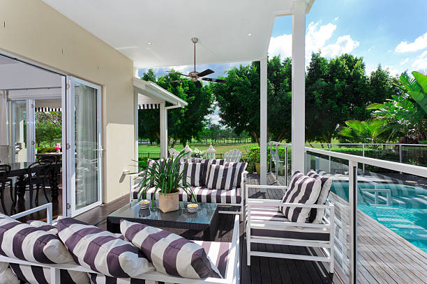 istock Outdoor deck and entertaining area 134988333