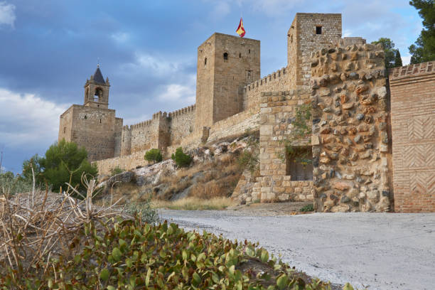 Castle Alcazaba of Antequera, Malaga. Andalusia, Spain