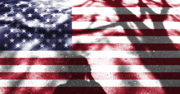 Close  of grunge American flag Close  of grunge American flag 國旗 stock pictures, royalty-free photos & images