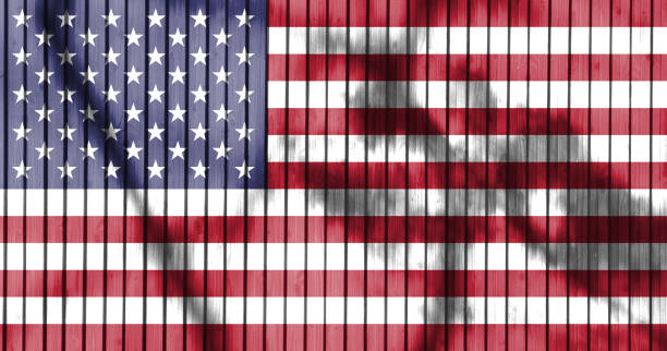 Close  of grunge American flag Close  of grunge American flag 國家名勝 stock pictures, royalty-free photos & images