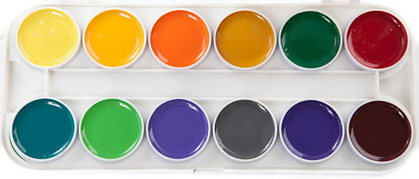 istock Colorful Watercolors 134991280