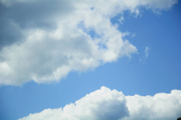 istock Beautiful blue bright skies with big clouds 1349913812