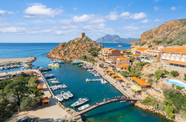 istock Landscape with Porto village, Corsica 1349921221