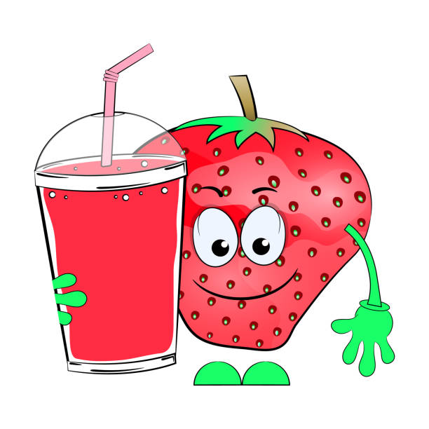 Ilustración de Jugo De Fresa Y Fresas De Dibujos Animados Ilustración Vectorial Sobre Fondo Blanco y más Vectores Libres de Derechos de Viñeta - iStock Ilustración de Jugo De Fresa Y Fresas De Dibujos Animados Ilustración Vectorial Sobre Fondo Blanco y más Vectores Libres de Derechos de Viñeta - iStock