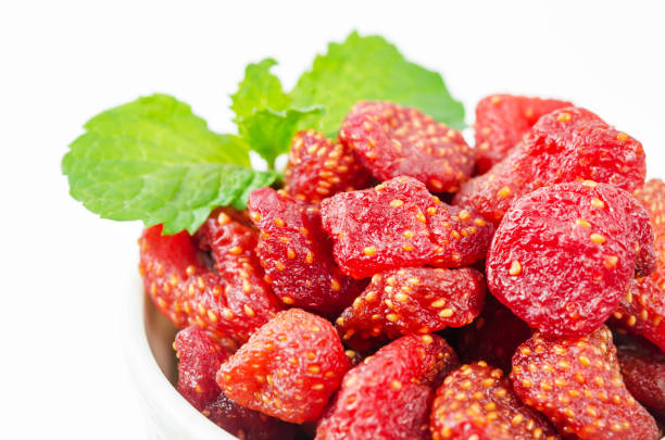 istock Dried sweet strawberries in cup 1349927903