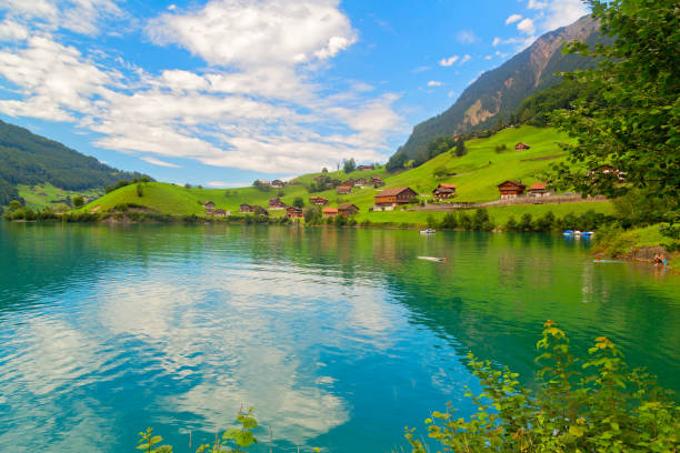 istock Lungernsee in the Alps, Switzerland 1349929992